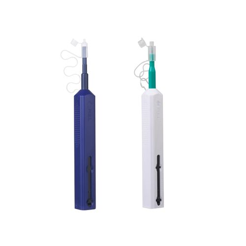 Xunsomten 2PC Fiber Cleaner Pen for 1.25mm & 2.5mm SC/FC/ST/LC/MU Connectors, Over 800 Cleans, Fiber End Face & Optical Connector Cleaner