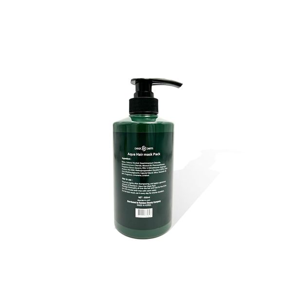 Dearderm Aqua Hair Mask Pack 16.907oz / 500ml