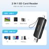 UGREEN USB-C+SD+TF External Memory Card Reader