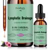 Lymphatic Drainage Drops - Lymph Detox Cleanse For Immune Support - 2 Fl Oz