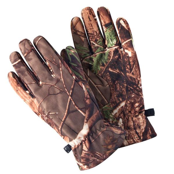 BESPORTBLE Jagdhandschuhe Tarnhandschuhe Wasserdicht Winter Warm Fleece Vollfinger Jagdhandschuhe Ausrüstung für Die Jagd Skifahren Reiten 1Paar ( )