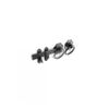 SEC Ring GATE Latch Black S5136*