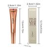 KYDA Highlighter Beauty Wand, Liquid Face Touch Illuminator with Cushion Applicator, Long Lasting Natural Shimmer Silky&Smooth Cream Highlighter Bronzer Makeup, 0.6fl.oz (#02 Nude Pink)