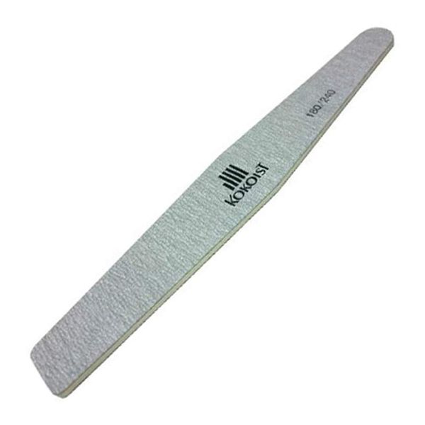 Cocoist Diamond File Wood 180/240 [25 Pieces] Silver Set