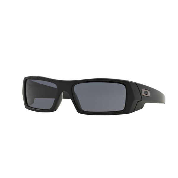 Oakley Gascan Sunglasses Matte Black with Warm Grey Lens 03-473