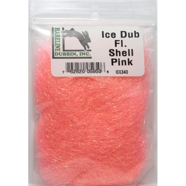 Hareline Dubbin Ice Dub #340 FLO. SHELL PINK
