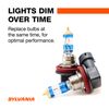 SYLVANIA H11 SilverStar Ultra High Performance Halogen Headlight Bulb, (Contains 1 Bulb)