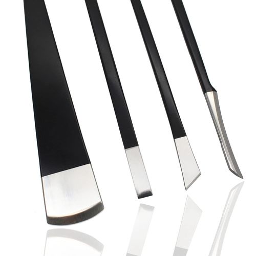 Callus Slicer Foot Scraper Pedicure Knife Kits - 4 Pieces Professional Foot File Callus Remover Feet Razor Foot Rasp Hard Skin Heel Callus Removal - Foot Care Pedicure Set for Hand Feet