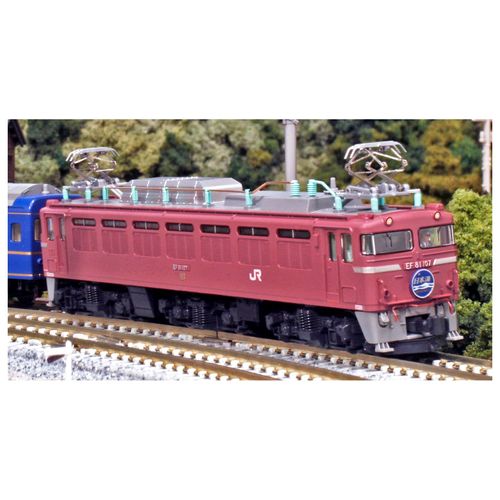KATO N Gauge EF81 3066-D Railway Model Electric Locomotive
