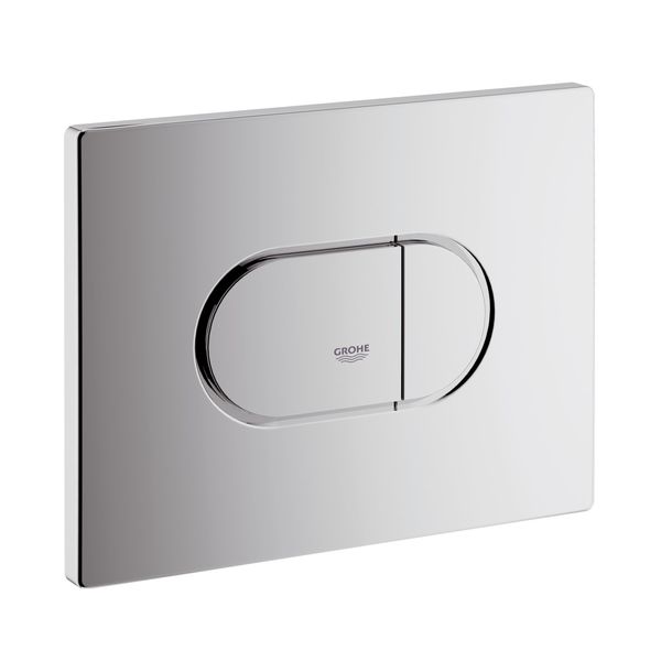 GROHE 38858000 | Arena Cosmopolitan WC Wall Plate,Silver