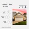 HESTIA Wireless Garage Door Sensor Alarm - Smart Home Security System, No Monthly Fee