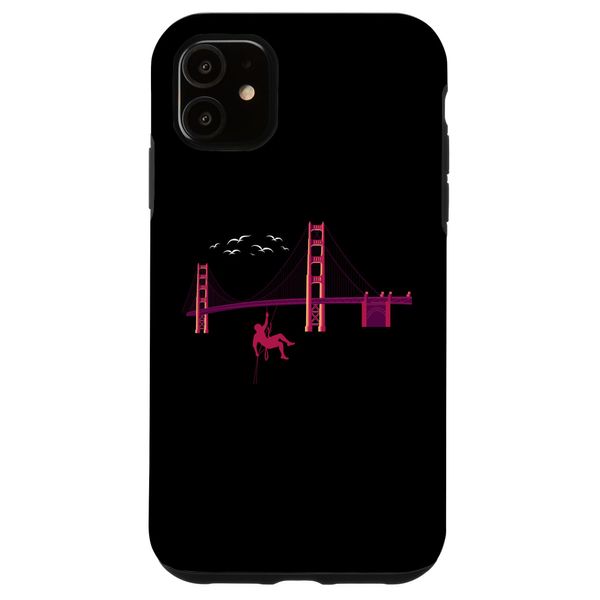 iPhone 11 Brooklyn Bridge Climbing Holds Climber For Men Women Kids Case