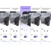 eXtremeRate Face Clicky Kit for V2 PS5 Controller BDM-010 & BDM-020, Custom Tactile Dpad Action Button, Mouse Click Kit for PS5 Controller