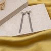 Tuscany Silver Women's Sterling Silver 4 Strand Ring Drop Earrings
