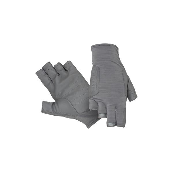 Simms SolarFlex Guide Glove, Lightweight and Quick-Dry, Small, Sterling