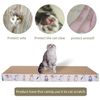 2 Pack Cat Scratch Pad Cat Scratcher Catnip Cardboard Cat Lounge Bed Reversible