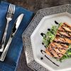 Lillian Polished Silver Extra Heavyweight Disposable Flatware Combo 96 Count