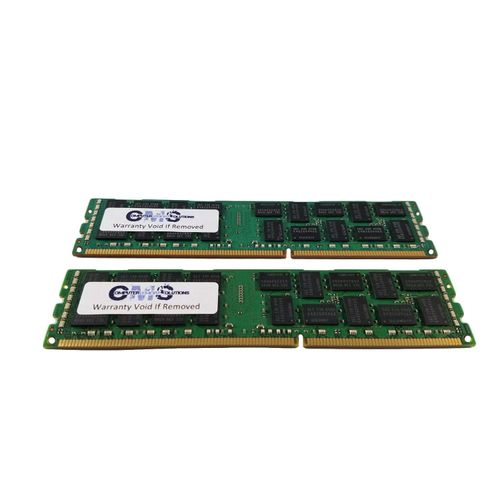 CMS 8GB (2X4GB) DDR3 10600 1333MHZ ECC Registered DIMM Memory Ram Compatible with IBM System X3500 M2 7839 Ddr3-Pc1333 Ecc Reg for Server Only - B37