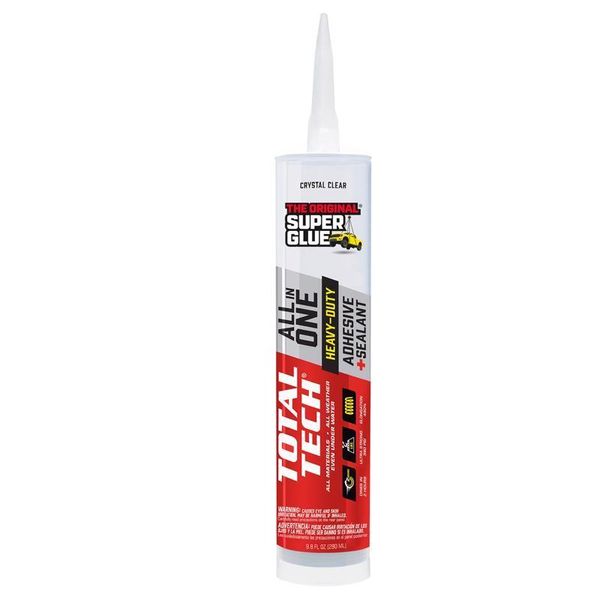 The Original Super Glue Corporation Tech Construction Adhesive Sealant 9.8oz