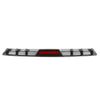 Rear Bumper Diffuser Spoiler Lip LED Brake Light For Chevrolet Malibu 2013-2015