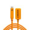 Tether Tools TetherBoost Pro USB-C Core Controller Extension Cable - Verlängerung für USB-C Kabel (orange)