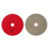4" Flexible 3 Step Diamond Polishing Pads for Granite Marble Quartz Engineered Stone Sanding