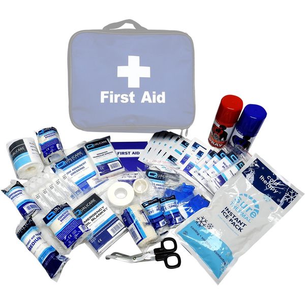 Qualicare Touchline Training Sports Emergency Medical First Aid Kit Refill Only