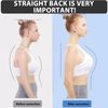 COWANIEE Posture Corrector Women Men, Adjustable back Straightener, back Brace for Posture Support