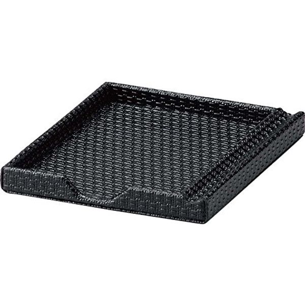 Memo Tray [MT-6] Black [Eimu Hotel Memo Leather Touch Black]