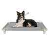 Acrimet Cooling Elevated Pet Bed Cot, Washable and Breathable Grey Mesh 40”x 24