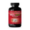 antioxidant packed - GARLIC & PARSLEY 600MG - increase bile production 1B