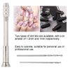 Nail Art Piercing Tool, Manual Piercing, Nail DIY Pendant Punch Manicure Accessory