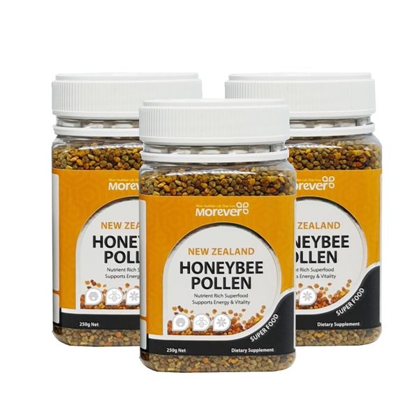 More New Zealand Honey Bee Fallon Bee Pollen 250g 3pcs