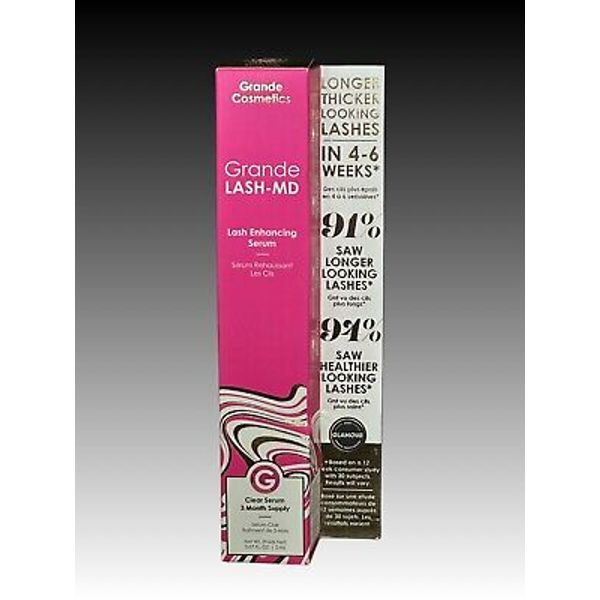 SEALED GRANDE LASH-MD LASH ENHANCING SERUM 3 MONTH SUPPLY .07 FL OZ