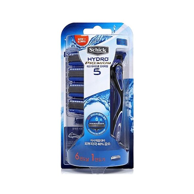 [Super Special Price] Chic Hydro 5 Premium Razor + 6 Blades