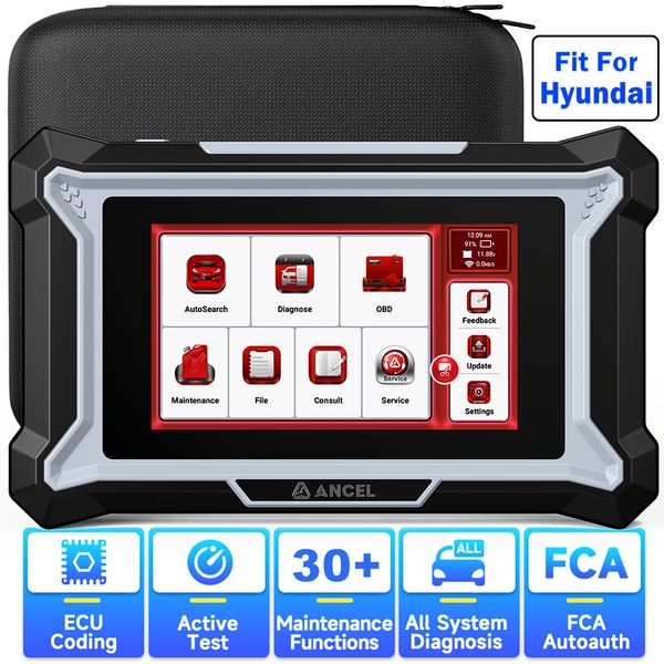 Bi-directional Diagnostic Scanner OBD2 Scan Tool For Kia & Hyundai Code Reader 