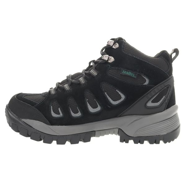 Propét Mens Ridge Walker Hiking Boot, Black, 9.5 XX-Wide US