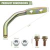 Hardware Pack 689-00636 Replacement for CUB Cadet Bagger Boot 42 46 System Double Lower Chute Mounting Rod and Leaf Collection System