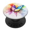 Cute Butterfly Chic Butterflies Rainbow PopSockets Adhesive PopGrip