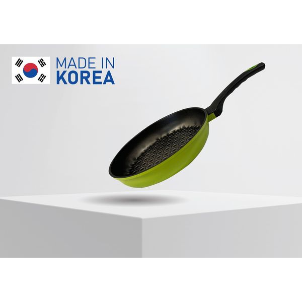 11'' 3D Diamond Coating Non-Stick Frying Pan Kitchen Cookware Cooking Pan