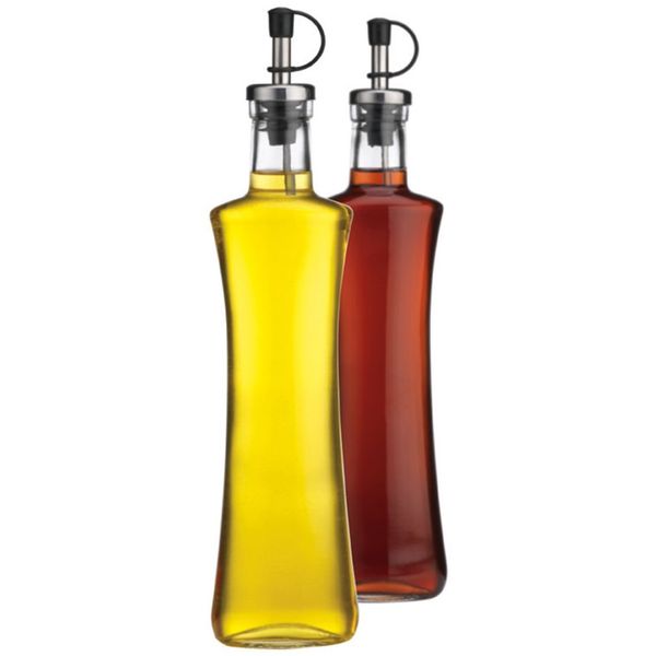 Home Essentials Oval 16 Oz Oil & Vinegar Set