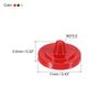 PATIKIL Camera Shutter Button, 3 Pack Soft Shutter Release Button Pure Copper Camera Button Concave, for Nikon for Fujifilm for Leica Red/Black/Golden