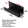 TSSS 4 PCS Tile Hanger Steel Bracket Wall Display, Hook U Brackets Billboard Holder