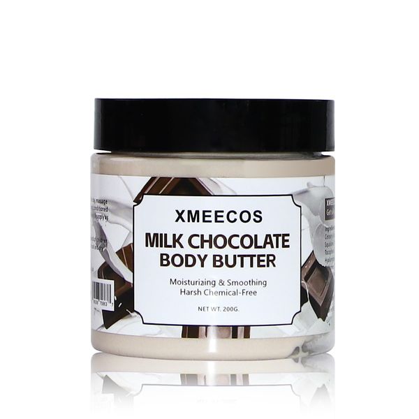 XMEECOS Body Butter| Moisturizing| Smoothing| Cruelty-free| Gentle| Great for dry skin| New Sweet Flavors for men & women (One Size, Milk Chocolate)