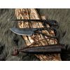 Medieval Knife with Food Tray and Sheath Viking Celts Hand Forged 4185A