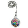 GRAPHICS & MORE Butterfly Butterflies Rainbow Magic Ceiling Fan and Light Pull Chain