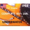300 Underwater LED Lights -- 16ft strip -- Remote Control -- IP68 SUBMERSABLE