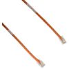 C2G 24494 Cat5e Crossover Cable - Non-Booted Unshielded Network Patch Cable, Orange (3 Feet, 0.91 Meters)