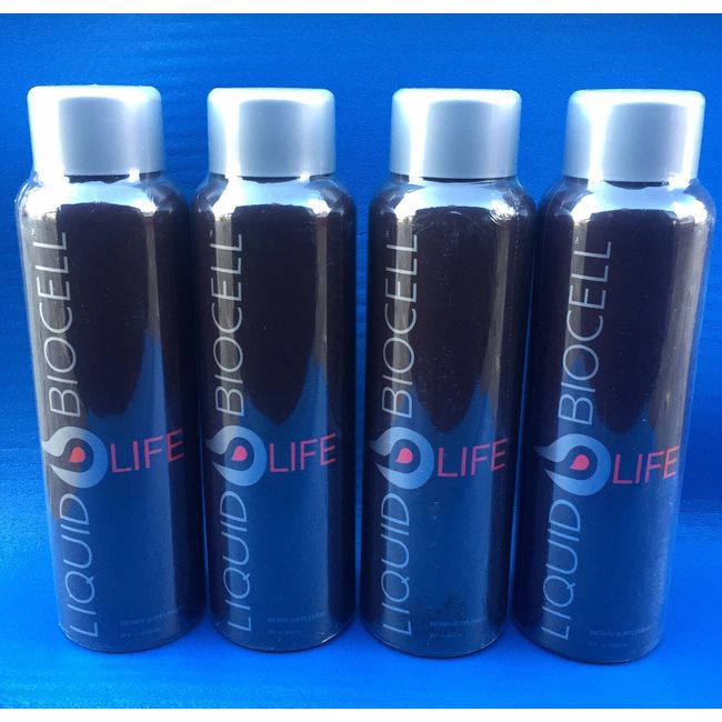 ORIGINAL JUSURU FORMULA (NOW MODERE) LIQUID BIOCELL LIFE (4CT) GLASS BOTTLES