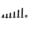 m3 Hex Socket Countersunk Bolt Countersunk Bolt m.5 Hex Socket Hex Socket Set Cup Head Round Head Hex Socket Countersunk Head Hex Socket Heat Resistant Corrosion Resistant High Hardness General